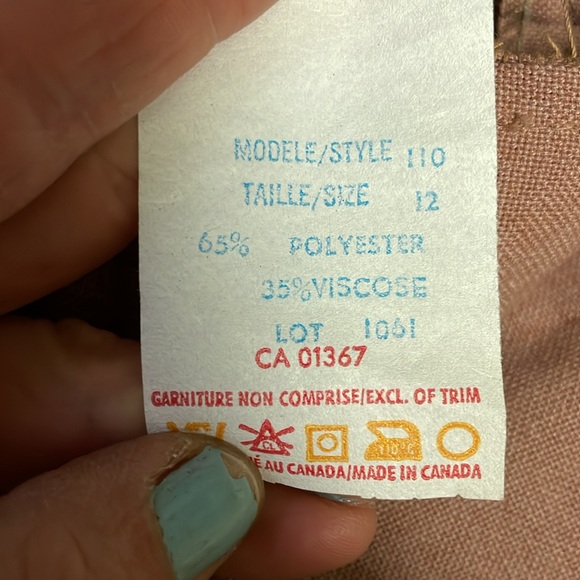 Vintage 70s high waist pants - Picture 4 of 9